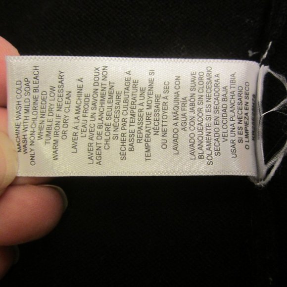 MICHAEL KORS 1/4 ZIPPER FRONT HENLEY PULLOVER, W/COLLAR, UNISEX LARGE - Picture 7 of 7